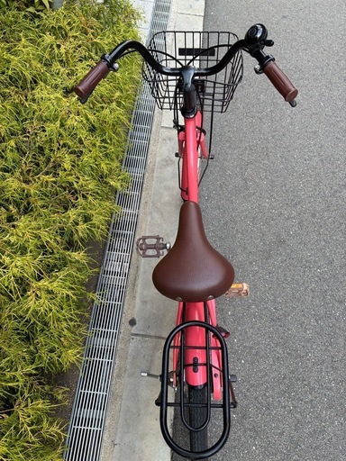 子ども自転車　18インチ　ピンク