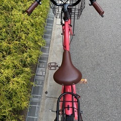 子ども自転車　18インチ　ピンクの画像