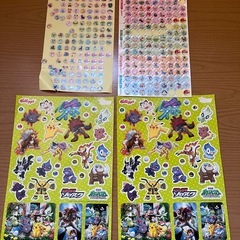 男の子向けキャラクターシールの画像