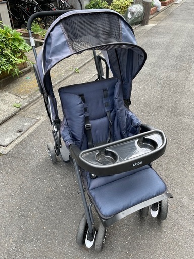 カトージ　ベビーカー　兄弟など2人のり