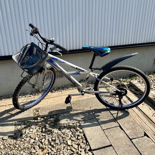 自転車24inch(高学年くらいまで) (たか) 白石のマウンテンバイクの中古 
