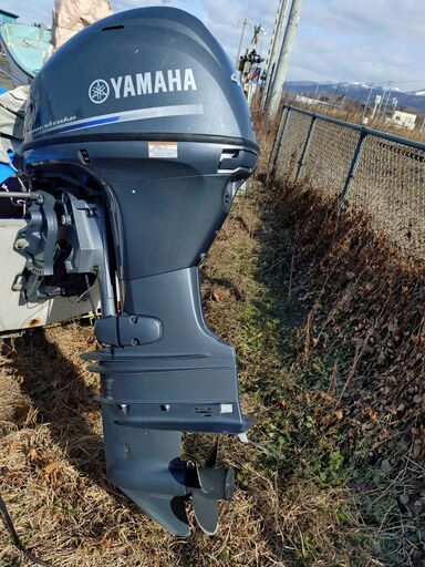 【ボート】＜近郊陸送相談可＞ボストンホエラー13ft　ヤマハ40馬力(2021年製4スト)　動画あり　船検2031年8月まで【北海道/伊達・室蘭】