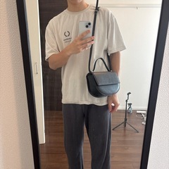 ミニショルダーバッグ　ブラックの画像