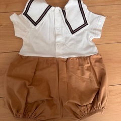 80サイズ ロンパースの画像