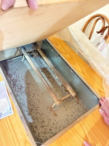 鉄板焼き　テーブル　都市ガス　美品