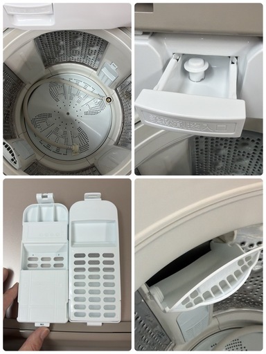 【?買取市場 6ヶ月保証 ジモティー限定価格】R404 ☀️ HITACHI / 日立 洗濯機 （洗濯10.0㎏) ビートウォッシュ 
