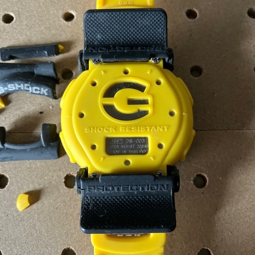 CASIO G-SHOCK DW-003イエローシリーズ超レア　現状品
