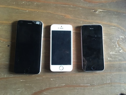 iPhone SE1 2 2台　iPhone6