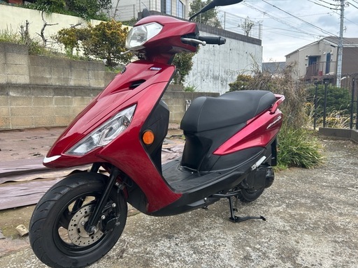 【自賠責付き】ヤマハ アクシスZ＊125cc,4stFI＠神奈川県川崎市麻生区〜