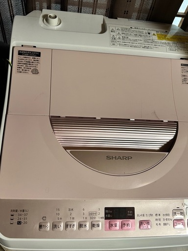 SHARP  洗濯機　5.5kg   ES-TX5A