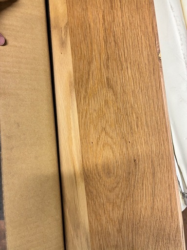 【新品9箱】東京木材企業 プライアントボード オーク 天然木（約22平米分）