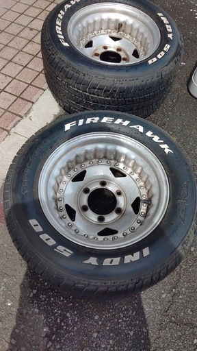 Firestone   FIREHAWK  INDY500  ホイール付