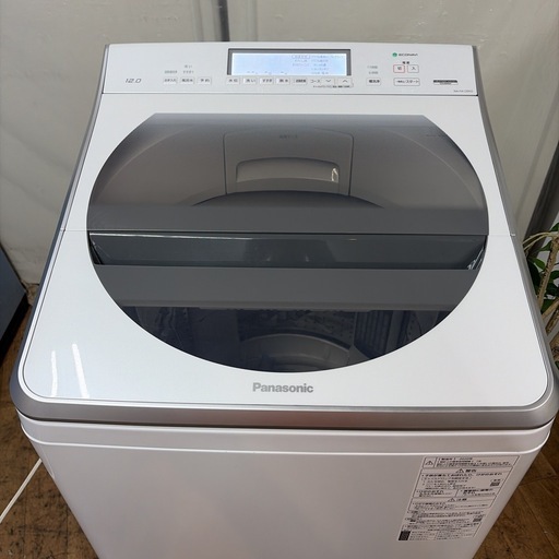 【?買取市場 6ヶ月保証 ジモティー限定価格】R718 ☀️ Panasonic / パナソニック 洗濯機 （洗濯12.0㎏) 20年