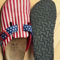 Birki's アメリカ国旗デザイン サンダル の画像