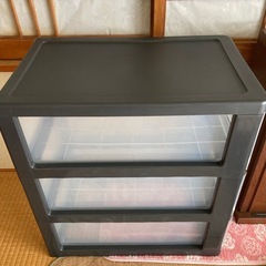 引き出し 棚  収納 ケース の画像