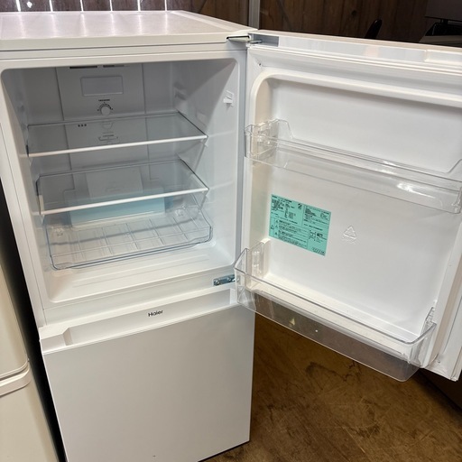 【ジャングル深井店】冷蔵庫 ハイアール JR-NF121B 2023 生活家電 キッチン家電 堺市 深井【FU469】