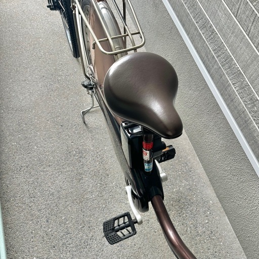 Panasonic 電動アシスト自転車　ビビ　DX 636 ブラウン　2021年購入　かなり美品