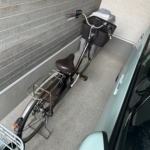 Panasonic 電動アシスト自転車　ビビ　DX 636 ブラウン　2021年購入　かなり美品