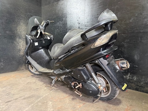 ★支払総額5.0万円★定休日なし！いつでも現車確認可能です！ ヤマハ マジェスティ125FI 黒 車格大きい125cc！ 4ストインジェクション！ サイスタ付き！ フロントディスクブレーキ！