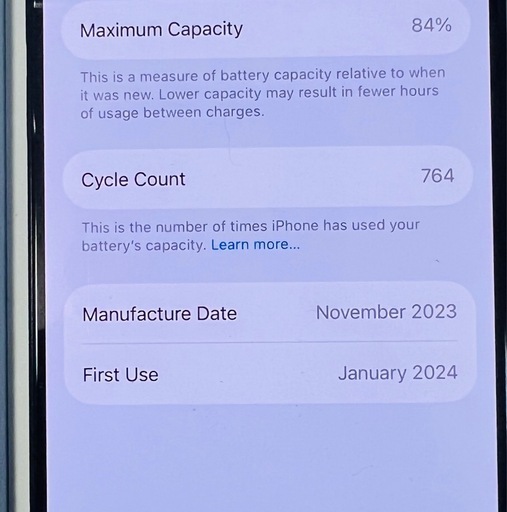 iPhone15pro 128GB ブルーチタニウム SIMフリー
