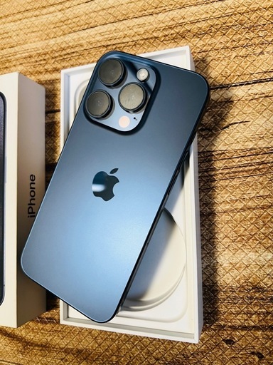 iPhone15pro 128GB ブルーチタニウム SIMフリー