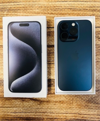 iPhone15pro 128GB ブルーチタニウム SIMフリー