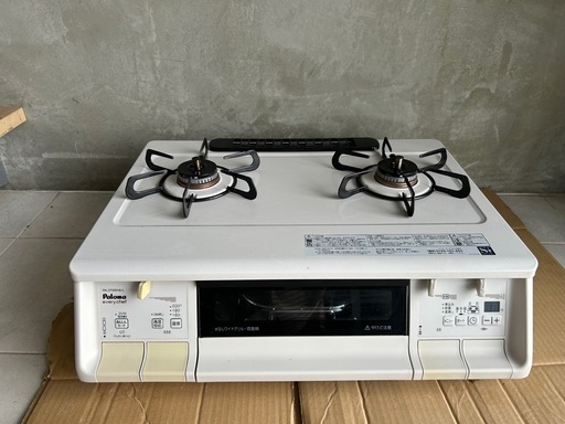 【美品】パロマ エブリシェフ 左強火 ラ・クックほしければおまけ付 引越処分