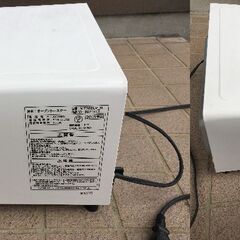 JM20982K) ★お値下げ★ニトリオーブントースターMT08BLV２０１８年製＜幅：約36cm 高さ：約20cm 奥行：約26cm＞中古品【取りに来られる方限定】　の画像