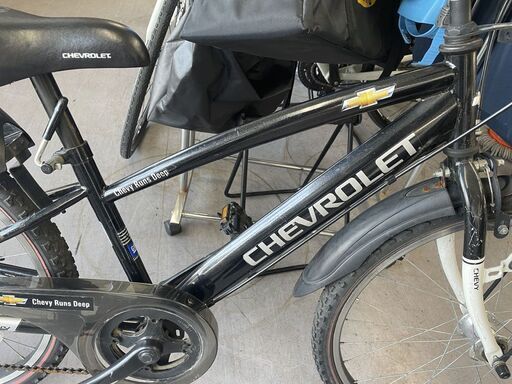 特価品！ 24インチ シボレー 子供用自転車 6段変速 カゴ欠品 CHEVROLET 