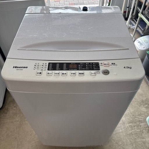 2024年ハイセンス 洗濯機4.5kg (qqq) 池下の生活家電《洗濯機》の中古 