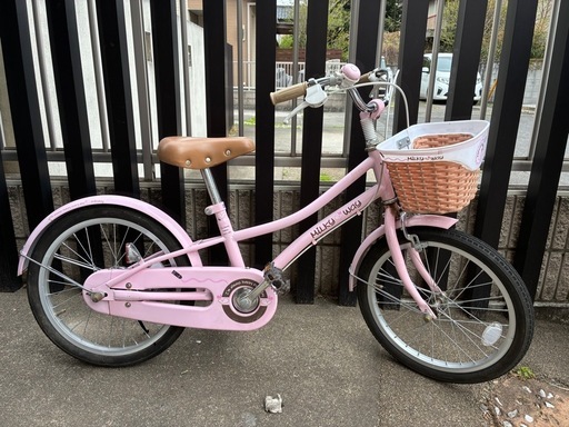 キッズ自転車　子供　18インチ　　ヘルメット付き