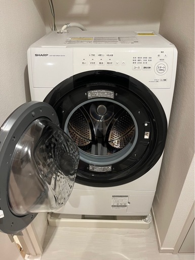 SHARP ES-S7Hドラム式洗濯乾燥機