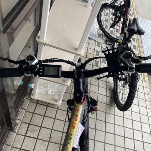 【アシスト機能付き自転車】【充電式】【KRISBORA】★クリーニング済み【管理番号0409】