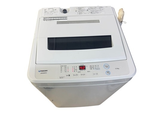 maxzen 2020年製 5.5kg　洗濯機 J55WP01　 ホワイト