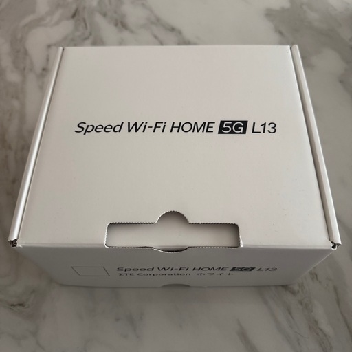 パソコン Speed
 Wi-Fi  5G L13