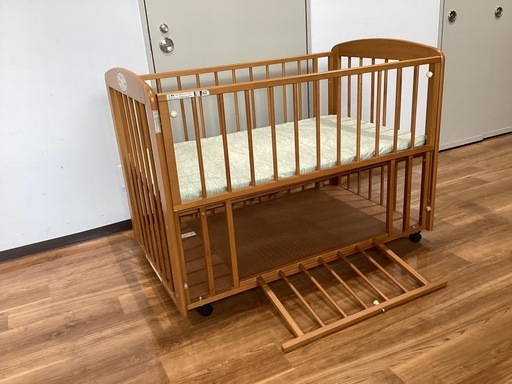 ベビーベッド【町田市再生家具】260096