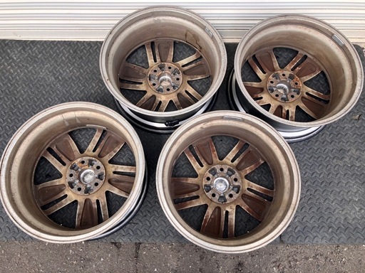 オーテック 18インチ アルミホイール 日産 AUTECH エルグランド ムラーノ 中古ホイール 4本セット