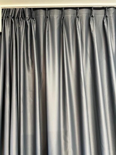 遮光1級 カーテン 150×240 2枚セット ダークグレー 新品