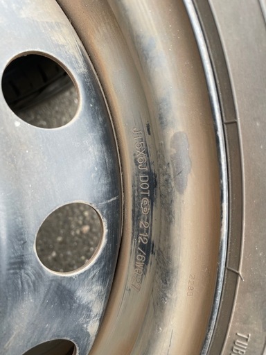 195/65r15  4本セット　タイヤホイール