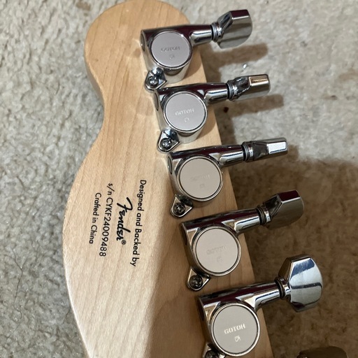 Squier Telecaster Affinity2024年　Mod