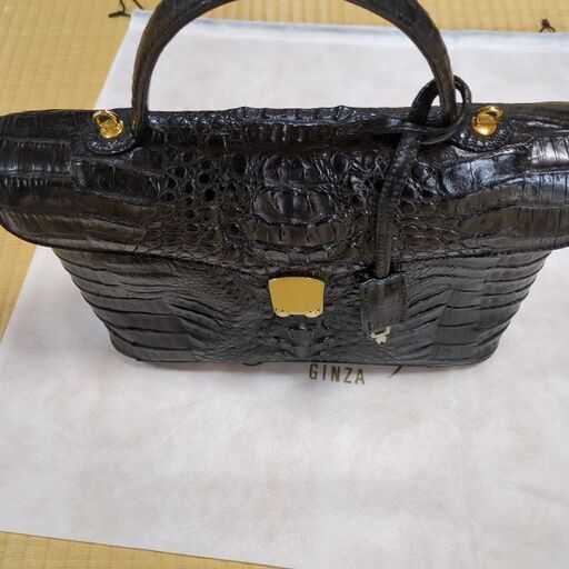 高級クロコダイルハンドバック