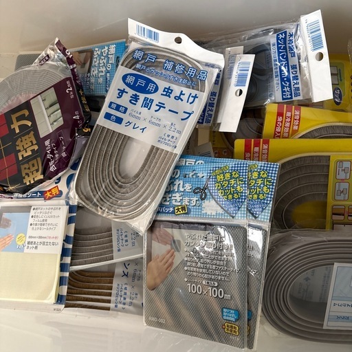 未使用　網戸補修グッズ
