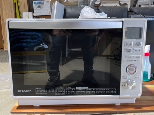 SHARPオーブンレンジ電子レンジ過熱水蒸気グリル23Lホワイト 