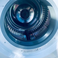 ✅SHARPドラム式電気洗濯乾燥機✅ ✅ES-H10D-WR✅の画像