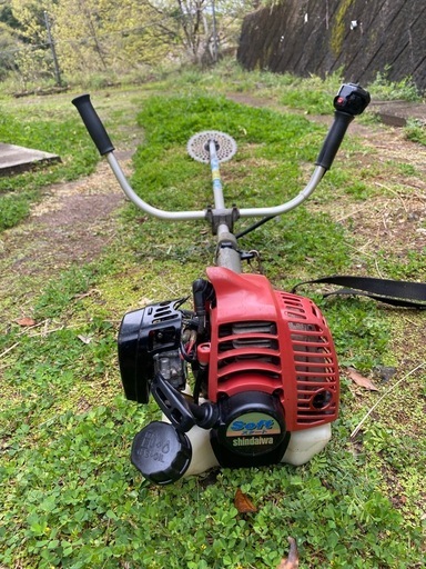 Shindaiwa RA220-S エンジン草刈機《動作確認、整備済み》ソフトスタート