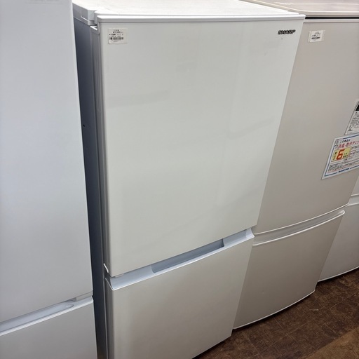 【ジャングル深井店】冷蔵庫 シャープ SJ-15E9-W 2022 生活家電 キッチン家電 堺市 深井【FU477】
