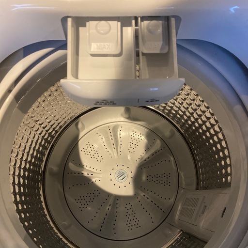 美品激安全自動洗濯機22年製☆Haier 5.5kg 洗濯機 JW-U55A (QR) 布袋の 