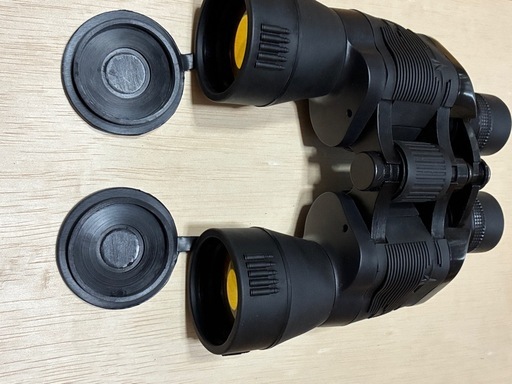 軍用風　双眼鏡 コンパス内蔵 赤レンズ サバゲー　レチクル　アウトドア