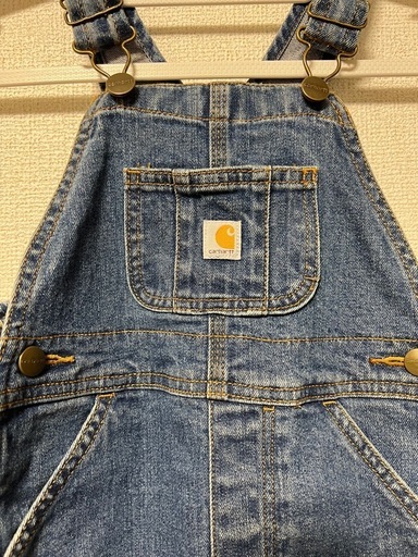 カーハート　オーバーオール　デニム　キッズ　極美品