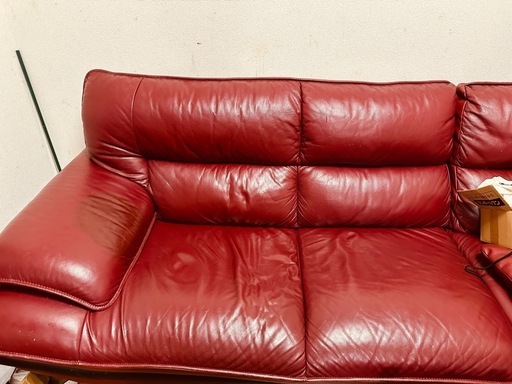 ニトリのレザーソファーSofa（L字型）